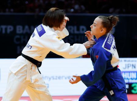 永山竜樹が初の決勝進出 世界柔道、古賀若菜は3位決定戦