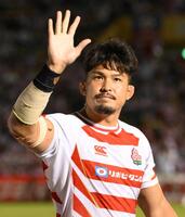 　日本代表として活躍する姫野和樹