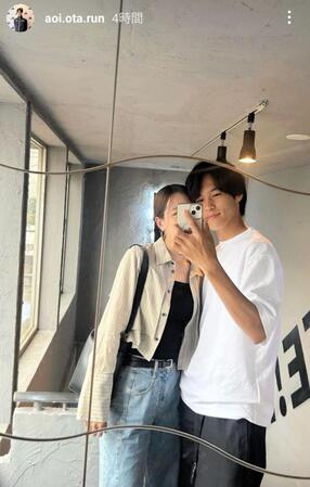 　太田蒼生のインスタグラム（＠ａｏｉ．ｏｔａ．ｒｕｎ）から