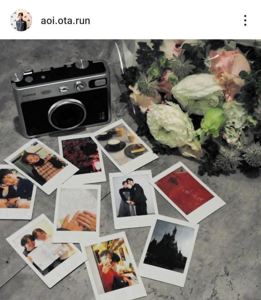 　太田蒼生のインスタグラム（＠ａｏｉ．ｏｔａ．ｒｕｎ）から