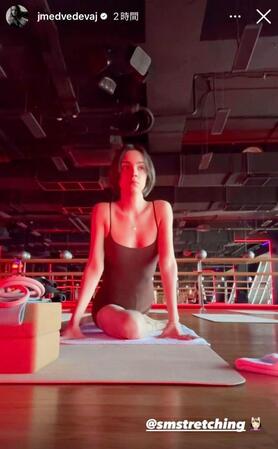 　メドベージェワのインスタグラム＠ｊｍｅｄｖｅｄｅｖａｊより