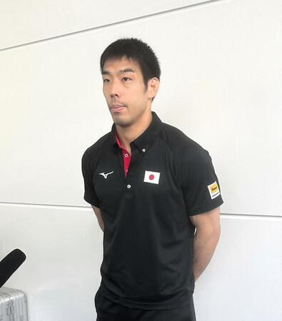 　世界選手権から帰国した永瀬