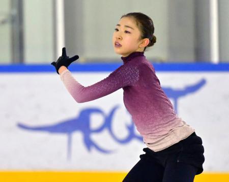 千葉百音、五輪へ「突き進む」　フィギュア有力選手が抱負