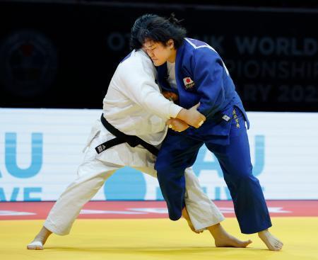 22歳の新井万央、初優勝逃す 世界柔道、太田彪雅3回戦敗退