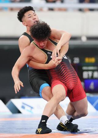 レスリング　日下尚がパリ五輪後初実戦で決勝進出　重圧で３時間睡眠も貫禄「伸びしろですねぇ！