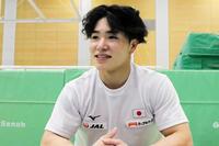 　強化合宿に参加した岡慎之助