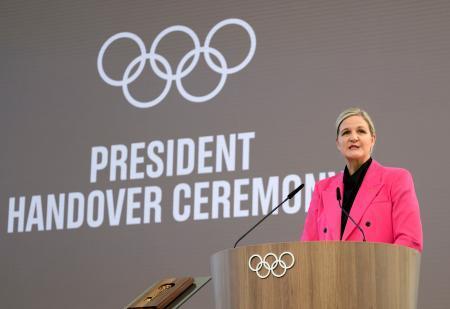 ＩＯＣ初の女性トップ就任　悲願実現「誇りに思う」