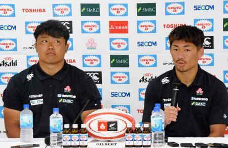ラグビー代表江良「日本背負う」　マオリ戦へ前日練習