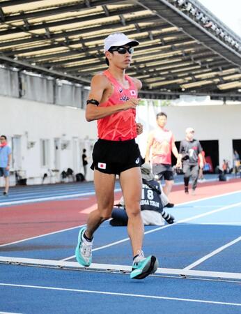競歩男子20キロ世界記録保持者の山西 9月の世界陸上は暑熱対策がカギ「徐々に暑さに慣らしながら」 目標は「一番良いところ、金メダル」