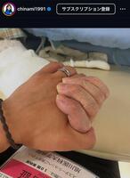 吉田知那美インスタグラム（ｃｈｉｎａｍｉ１９９１）より