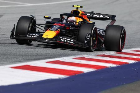 　１６位だったレッドブルの角田裕毅＝２９日（ゲッティ＝共同）