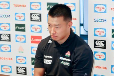 ラグビー斎藤「やれる限りやる」　ウェールズ戦へ抱負