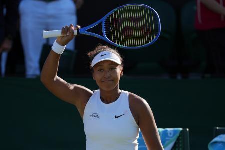 　３回戦に進んだ大坂なおみ＝２日、ウィンブルドン（ＡＰ＝共同）