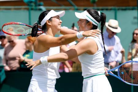 穂積組が２回戦進出　ウィンブルドン第４日