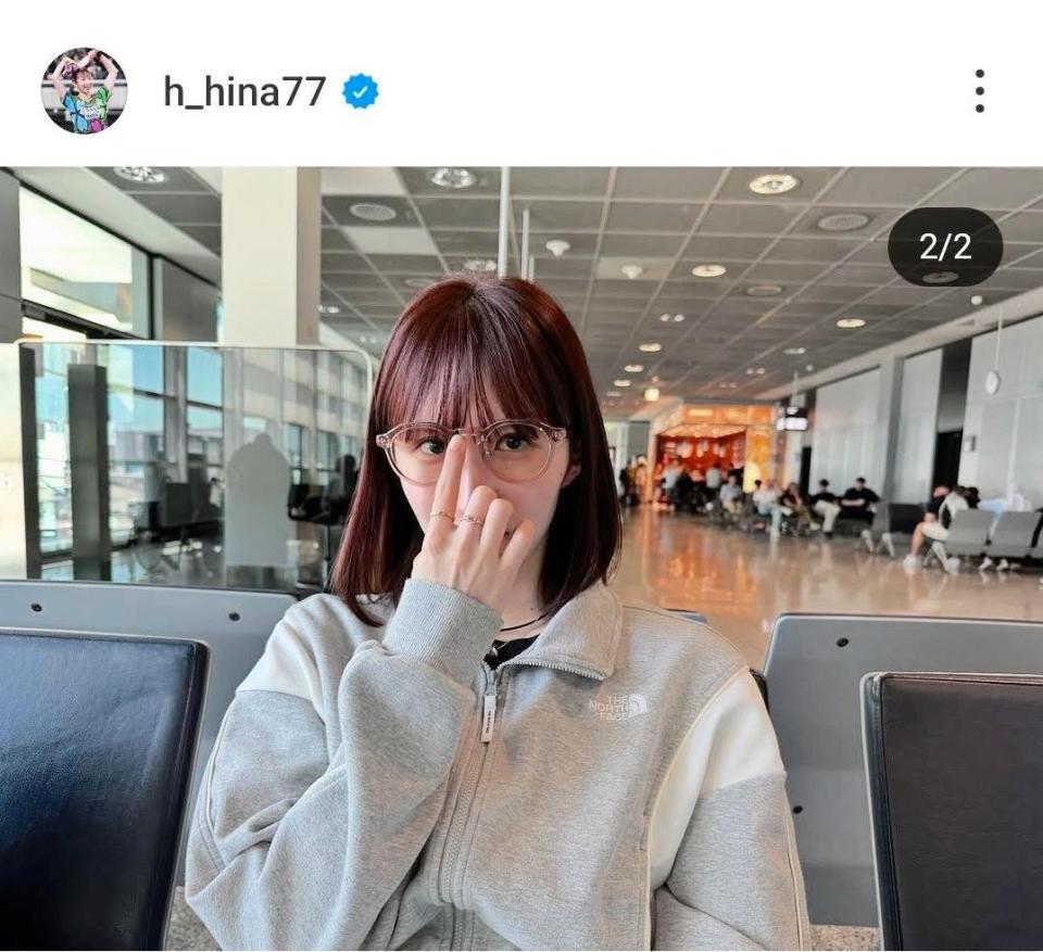 　早田ひなのインスタグラム（ｈ＿ｈｉｎａ７７）から