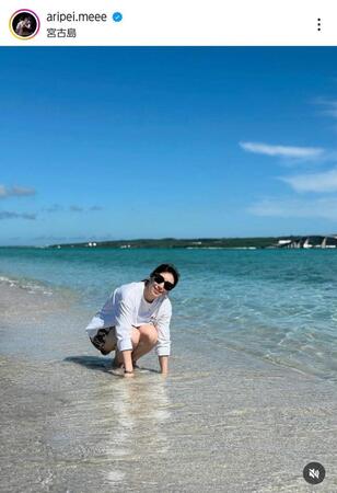 　五十嵐有紗のインスタグラム（ａｒｉｐｅｉ．ｍｅｅｅ）より 