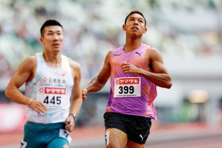 サニブラウン予選落ち、柳田失格　陸上の日本選手権開幕