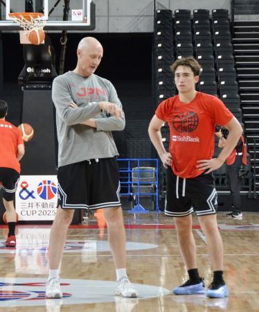 オランダ戦、若手ガードに期待　バスケ男子ホーバス監督