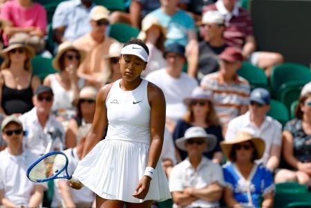 大坂なおみが３回戦敗退　ウィンブルドン第５日