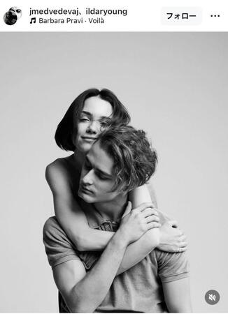 メドベージェワのインスタグラム＠ｊｍｅｄｖｅｄｅｖａｊより