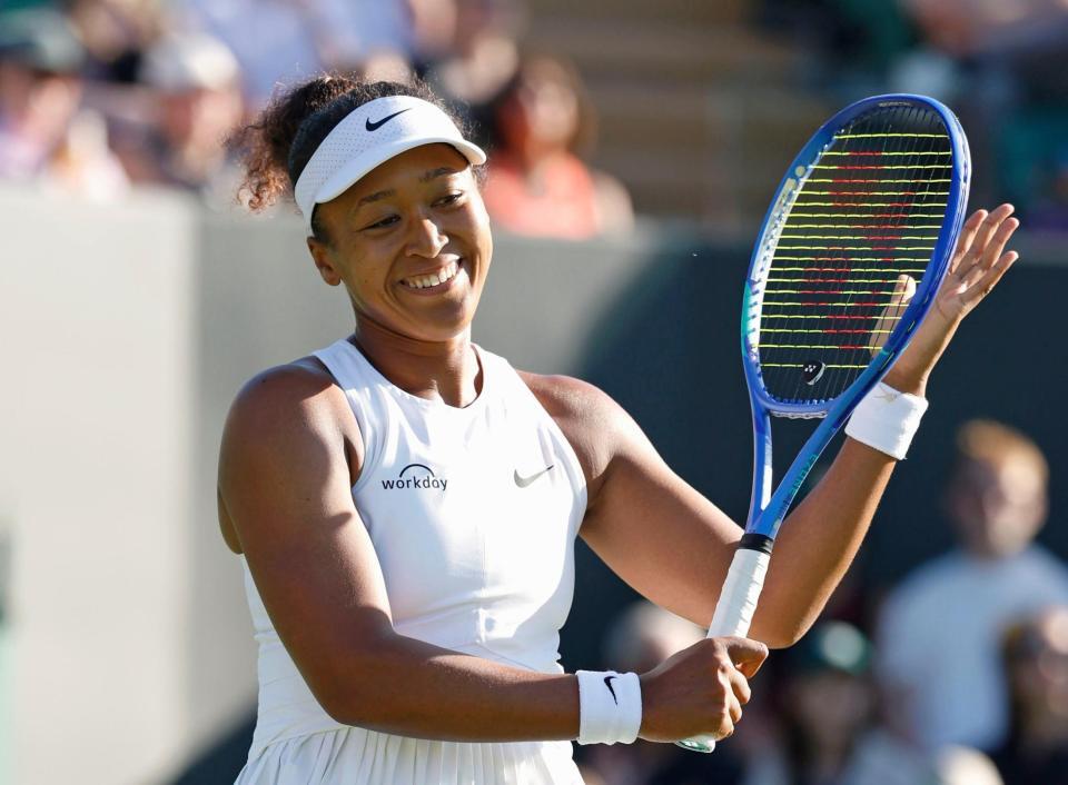 　女子シングルス２回戦で勝利した大坂なおみ