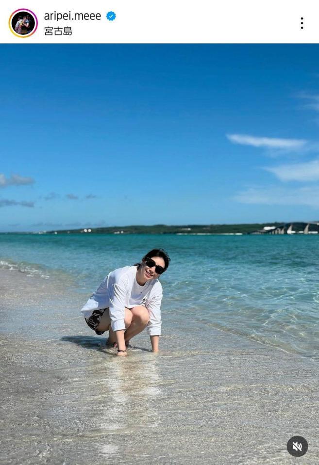 　五十嵐有紗のインスタグラム（ａｒｉｐｅｉ．ｍｅｅｅ）より 