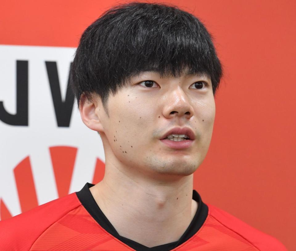 男子バレーボール日本代表 大塚達宣選手 セット バレーボール男子日本代表 ／ #大塚達宣 選手のバレーボールある