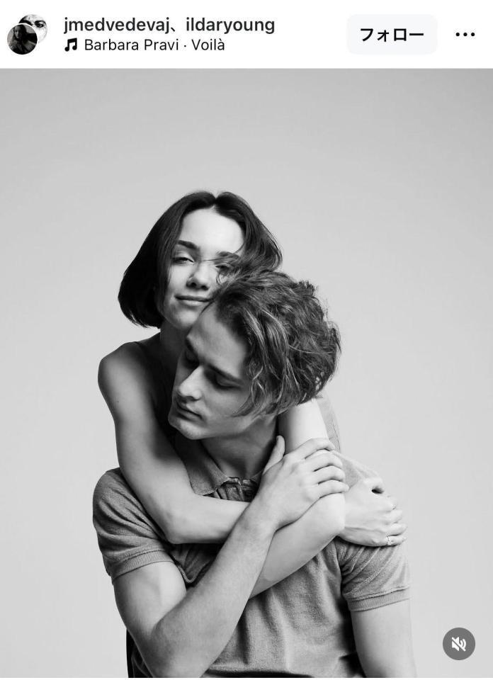 メドベージェワのインスタグラム＠ｊｍｅｄｖｅｄｅｖａｊより