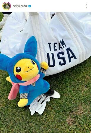 　ネリー・コルダのインスタグラム（ｎｅｌｌｙｋｏｒｄａ）より