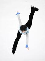 　仙台市アリーナイベントアイスショー「Ｔｈｅ　Ｆｉｒｓｔ　Ｓｋａｔｅ」に出演した羽生結弦さん（撮影・堀内翔）