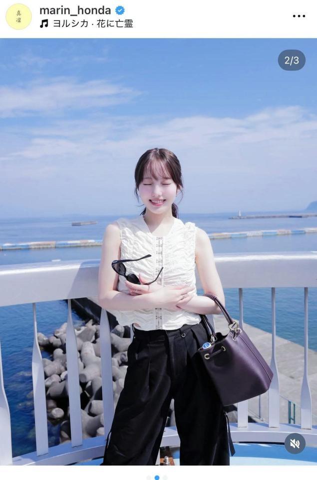 本田真凜のインスタグラム＠ｍａｒｉｎ＿ｈｏｎｄａより