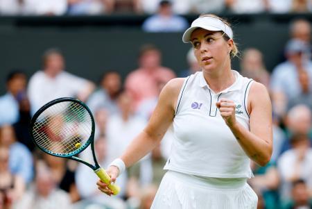 パブリュチェンコワが8強入り ウィンブルドンテニス第7日