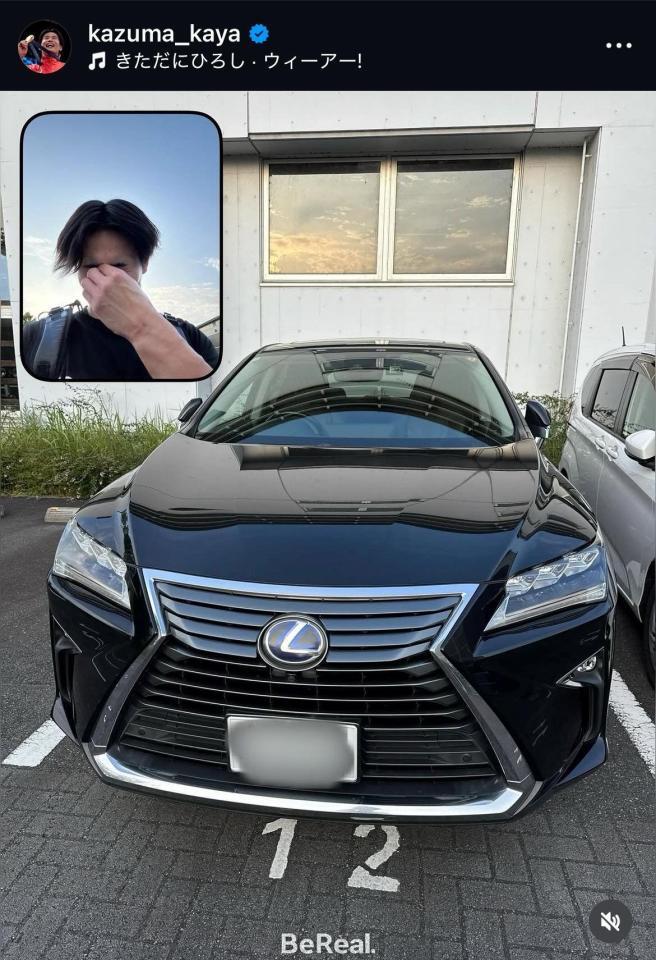 萱和磨インスタグラム（ｋａｚｕｍａ＿ｋａｙａ）より