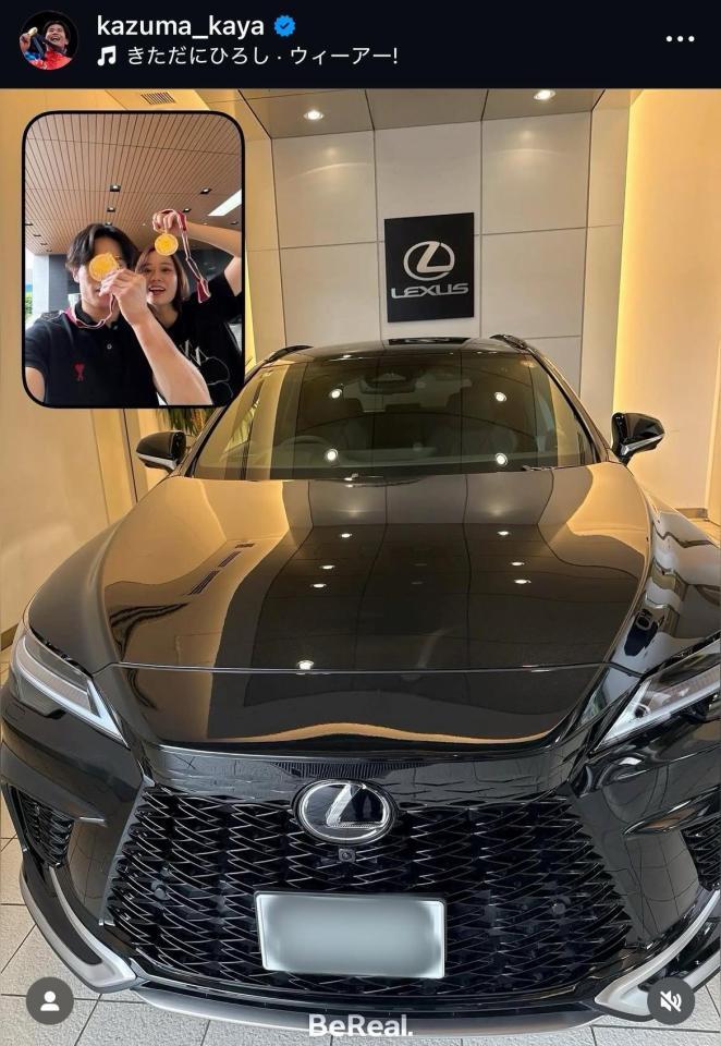 萱和磨インスタグラム（ｋａｚｕｍａ＿ｋａｙａ）より