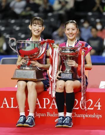 女子バド「シダ・マツ」ペア解消 パリ五輪銅、8月世界選手権限り