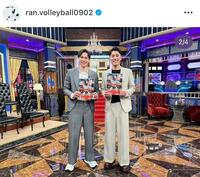 　高橋藍のインスタグラム＠ｒａｎ．ｖｏｌｌｅｙｂａｌｌ０９０２より