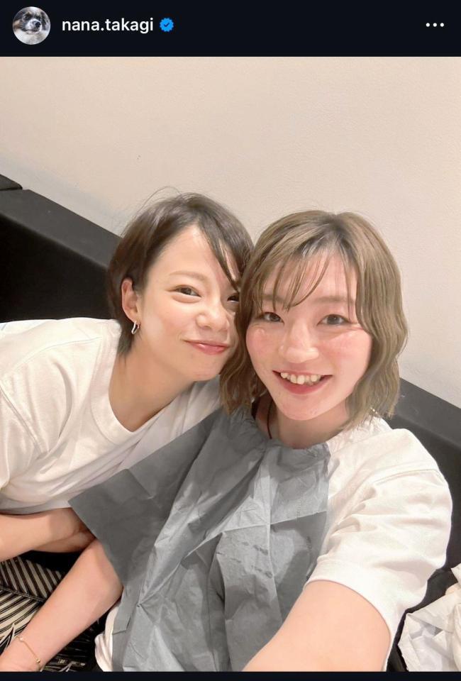 　高木菜那さんのインスタグラム＠ｎａｎａ．ｔａｋａｇｉから