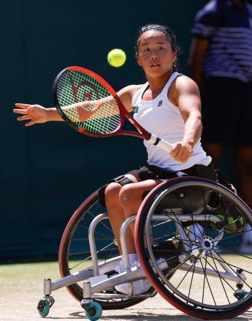 小田、上地が準決勝へ　ウィンブルドン車いすの部