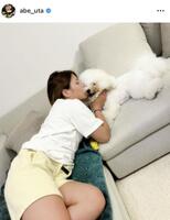 　阿部詩のインスタグラム＠ａｂｅ＿ｕｔａより