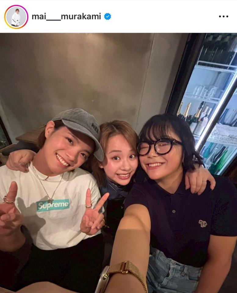村上茉愛さんインスタグラム（ｍａｉ＿＿＿ｍｕｒａｋａｍｉ）より