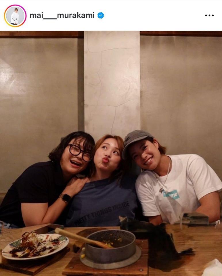 村上茉愛さんインスタグラム（ｍａｉ＿＿＿ｍｕｒａｋａｍｉ）より