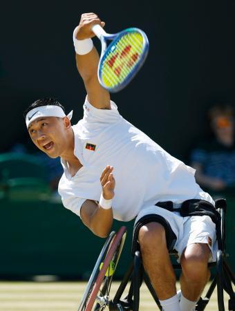 上地、小田が決勝進出　ウィンブルドン車いすの部