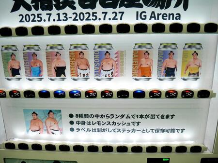 名古屋場所で大の里、豊昇龍らの新“推し活”アイテム登場　番付順に並ばせると工夫が