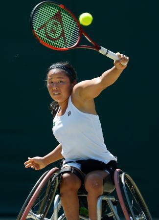 上地結衣は準優勝　ウィンブルドン車いすの部