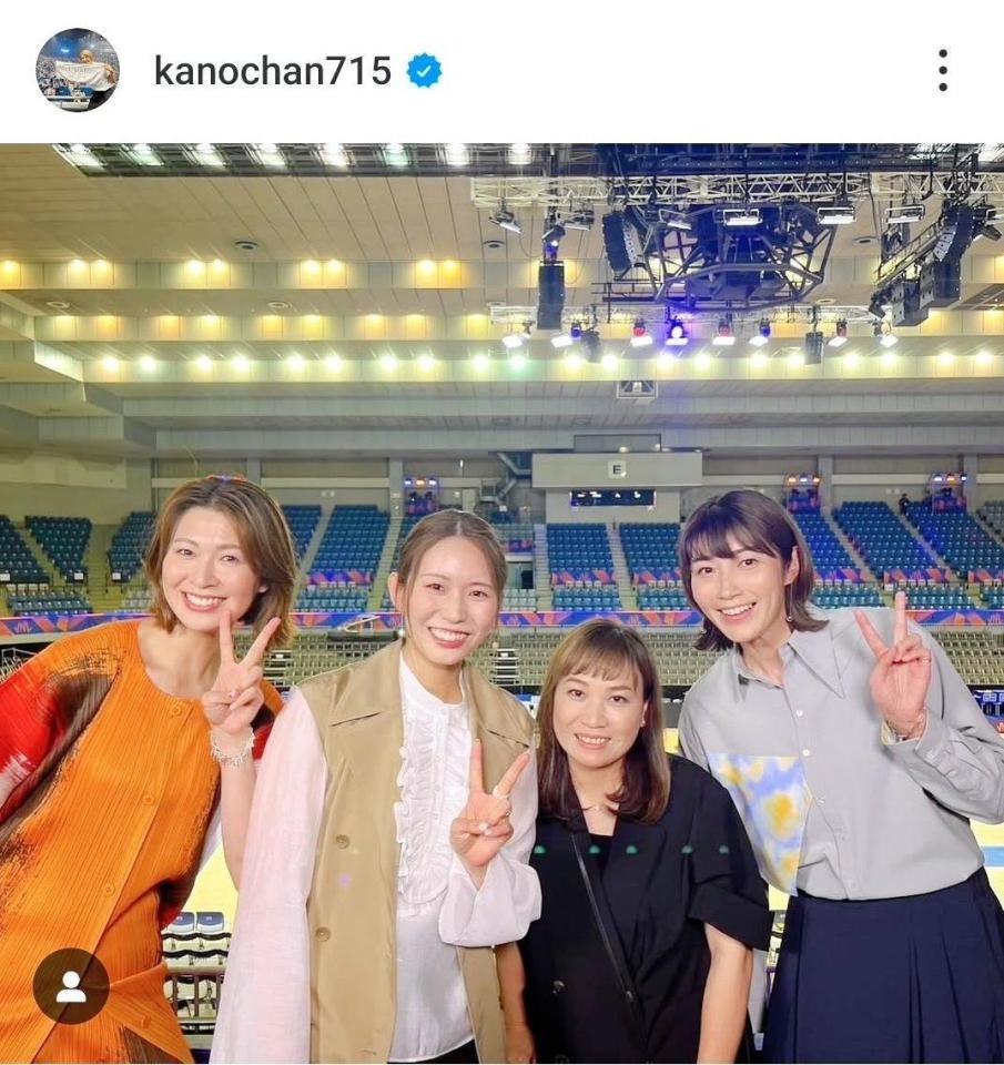 　狩野舞子さんのインスタグラム（＠ｋａｎｏｃｈａｎ）から