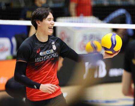 高橋藍「満足せずにさらに良いチーム、勝てるチームを求めていく」　バレー男子日本代表　ＶＮＬ千葉大会１６日・ドイツ戦
