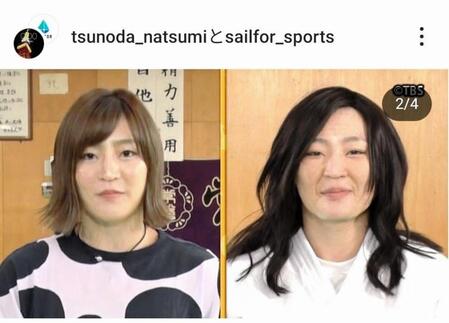 　角田夏実のインスタグラム（＠ｔｓｕｎｏｄａ＿ｎａｔｓｕｍｉ）から