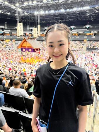 フィギュア女子世界ジュニア３連覇中の島田麻央「迫力がすごかった」「集中の仕方、股関節の柔軟性はフィギュアと少し似ている」