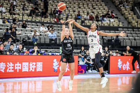 バスケ女子 日本が4強入り ニュージーランドに快勝 2大会ぶりアジア女王奪還へ、準決勝は前回女王・中国と激突