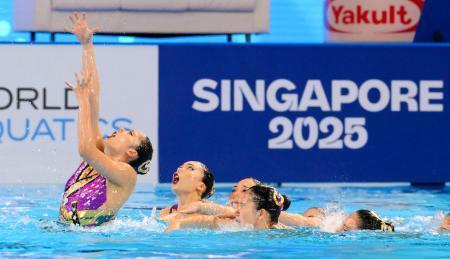 世界水泳、ASのチームFRで銀 水球男子の日本も快勝